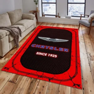 Chrysler Rug, All Over Print Carpet For Chrysler Lovers CAR15203142513 - Red