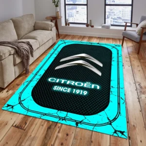 Citroen Rug, All Over Print Carpet For Citroen Lovers CAR15203142514 - Cyan