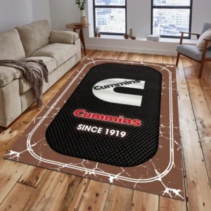 Cummins Rug, All Over Print Carpet For Cummins Lovers CAR15203142518 - Brown