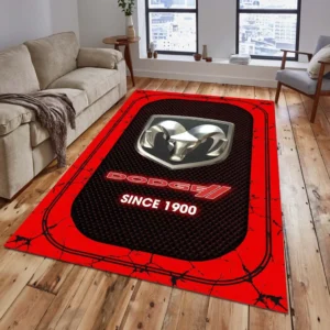 Dodge Rug, All Over Print Carpet For Dodge Lovers CAR15203142523 - Red