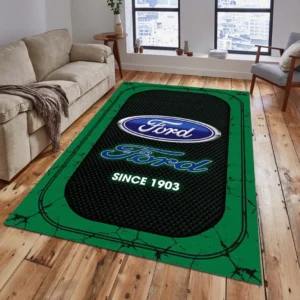 Ford Rug, All Over Print Carpet For Ford Lovers CAR15203142528 - Green