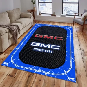 GMC Car Rug, All Over Print Carpet For GMC Car Lovers CAR15203142529 - Blue