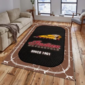 Indian Motorcycle Rug, All Over Print Carpet For Indian Motorcycle Lovers CAR15203142536 - Brown