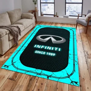 Infiniti Rug, All Over Print Carpet For Infiniti Lovers CAR15203142537 - Cyan