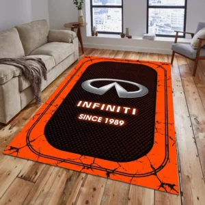 Infiniti Rug, All Over Print Carpet For Infiniti Lovers CAR15203142537 - Orange