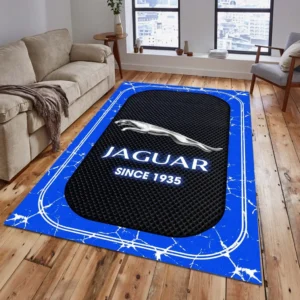 Jaguar Cars Rug, All Over Print Carpet For Jaguar Cars Lovers CAR15203142539 - Blue
