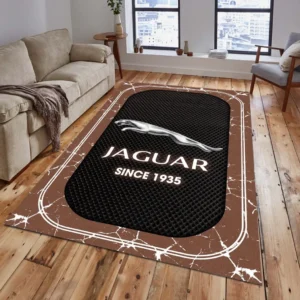 Jaguar Cars Rug, All Over Print Carpet For Jaguar Cars Lovers CAR15203142539 - Brown