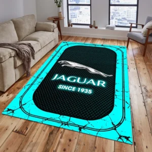 Jaguar Cars Rug, All Over Print Carpet For Jaguar Cars Lovers CAR15203142539 - Cyan