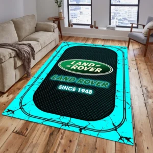 Land Rover Rug, All Over Print Carpet For Land Rover Lovers CAR15203142545 - Cyan