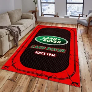 Land Rover Rug, All Over Print Carpet For Land Rover Lovers CAR15203142545 - Red