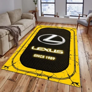 Lexus Rug, All Over Print Carpet For Lexus Lovers CAR15203142546 - Yelloư