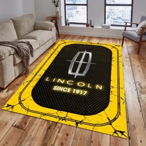 Lincoln Rug, All Over Print Carpet For Lincoln Lovers CAR15203142547 - Yelloư