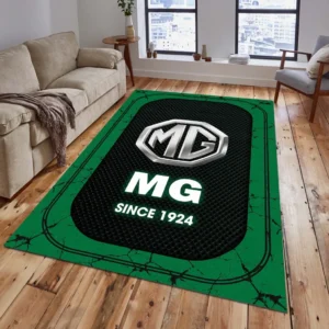MG Car Rug, All Over Print Carpet For MG Car Lovers CAR15203142555 - Green