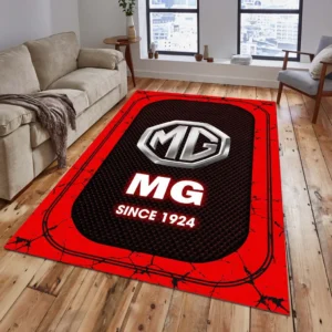 MG Car Rug, All Over Print Carpet For MG Car Lovers CAR15203142555 - Red