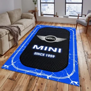 Mini Rug, All Over Print Carpet For Mini Lovers CAR15203142557 - Blue