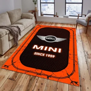 Mini Rug, All Over Print Carpet For Mini Lovers CAR15203142557 - Orange
