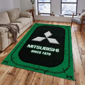 Mitsubishi Rug, All Over Print Carpet For Mitsubishi Lovers CAR15203142558 - Green