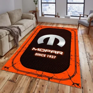 Mopar Rug, All Over Print Carpet For Mopar Lovers CAR15203142559 - Orange