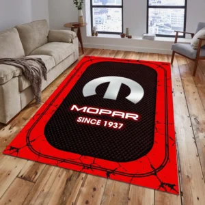 Mopar Rug, All Over Print Carpet For Mopar Lovers CAR15203142559 - Red
