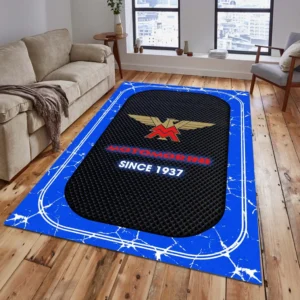 Moto Morini Rug, All Over Print Carpet For Moto Morini Lovers CAR15203142560 - Blue