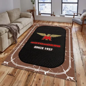 Moto Morini Rug, All Over Print Carpet For Moto Morini Lovers CAR15203142560 - Brown
