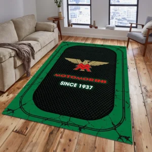Moto Morini Rug, All Over Print Carpet For Moto Morini Lovers CAR15203142560 - Green
