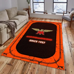 Moto Morini Rug, All Over Print Carpet For Moto Morini Lovers CAR15203142560 - Orange