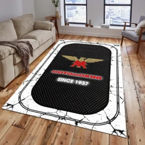 Moto Morini Rug, All Over Print Carpet For Moto Morini Lovers CAR15203142560 - White