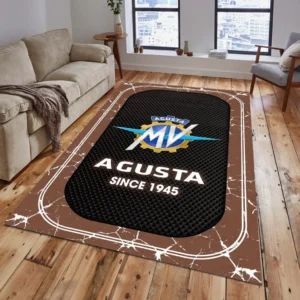 MV Agusta Rug, All Over Print Carpet For MV Agusta Lovers CAR15203142561 - Brown