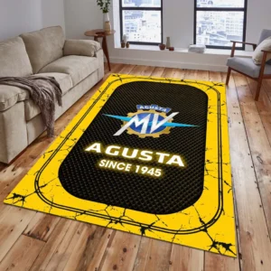 MV Agusta Rug, All Over Print Carpet For MV Agusta Lovers CAR15203142561 - Yelloư