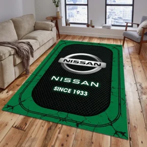 Nissan Rug, All Over Print Carpet For Nissan Lovers CAR15203142562 - Green