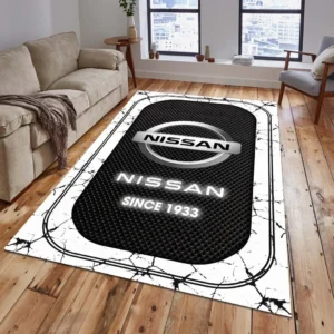 Nissan Rug, All Over Print Carpet For Nissan Lovers CAR15203142562 - White