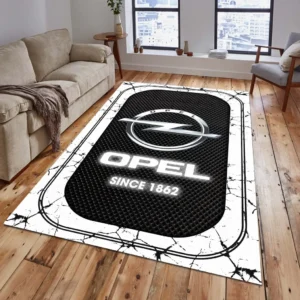 Opel Rug, All Over Print Carpet For Opel Lovers CAR15203142563 - White