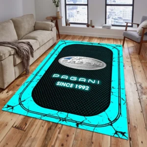 Pagani Rug, All Over Print Carpet For Pagani Lovers CAR15203142564 - Cyan