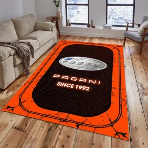 Pagani Rug, All Over Print Carpet For Pagani Lovers CAR15203142564 - Orange