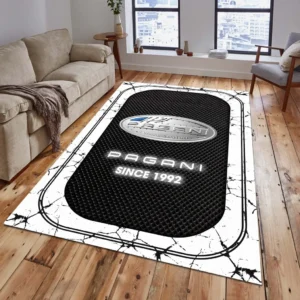 Pagani Rug, All Over Print Carpet For Pagani Lovers CAR15203142564 - White