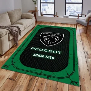 Peugeot Rug, All Over Print Carpet For Peugeot Lovers CAR15203142565 - Green