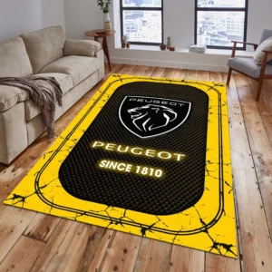 Peugeot Rug, All Over Print Carpet For Peugeot Lovers CAR15203142565 - Yelloư