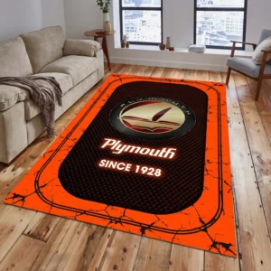 Plymouth Rug, All Over Print Carpet For Plymouth Lovers CAR15203142566 - Orange