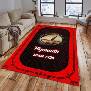 Plymouth Rug, All Over Print Carpet For Plymouth Lovers CAR15203142566 - Red