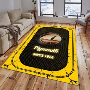 Plymouth Rug, All Over Print Carpet For Plymouth Lovers CAR15203142566 - Yelloư