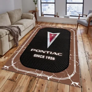 Pontiac Rug, All Over Print Carpet For Pontiac Lovers CAR15203142567 - Brown