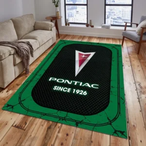 Pontiac Rug, All Over Print Carpet For Pontiac Lovers CAR15203142567 - Green