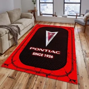 Pontiac Rug, All Over Print Carpet For Pontiac Lovers CAR15203142567 - Red