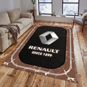 Renault Rug, All Over Print Carpet For Renault Lovers CAR15203142569 - Brown