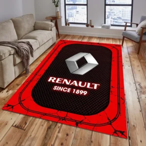 Renault Rug, All Over Print Carpet For Renault Lovers CAR15203142569 - Red