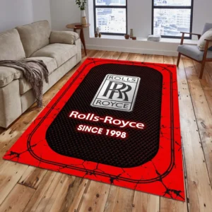 Rolls Royce Rug, All Over Print Carpet For Rolls Royce Lovers CAR15203142570 - Red