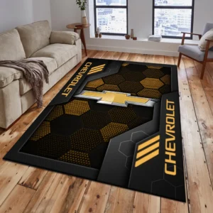 Chevrolet Rug, Living Room Carpet For Chevrolet Fan CAR182031525000 - Yellow