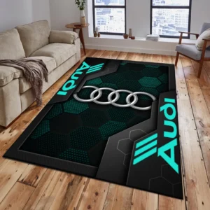 Audi Rug, Living Room Carpet For Audi Fan CAR182031525002 - Cyan