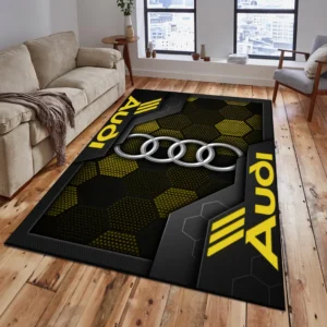 Audi Rug, Living Room Carpet For Audi Fan CAR182031525002 - Yellow